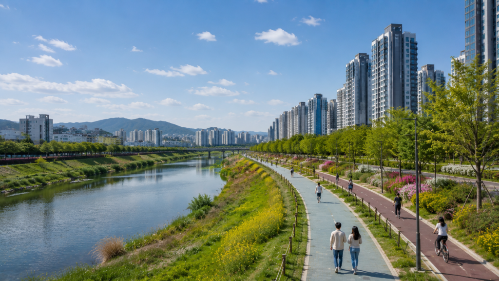 유등천 주변 주거환경