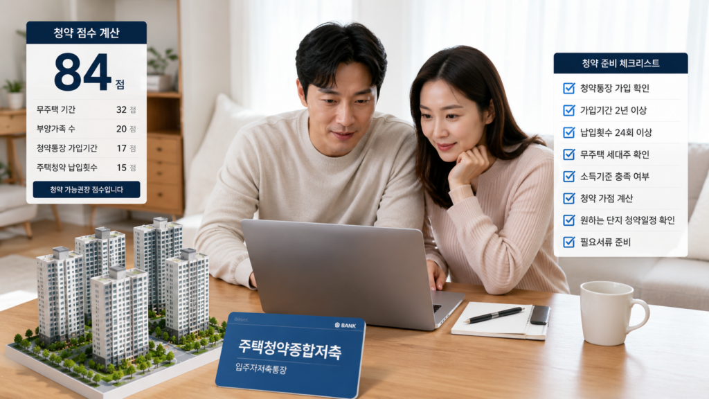 청약 점수 계산